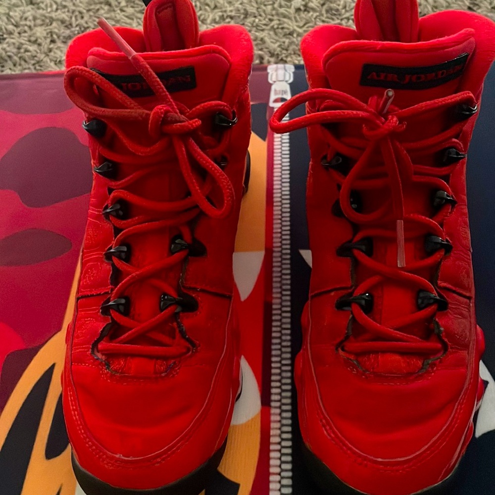 Air Jordan 9 chili, red